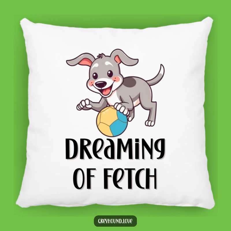 Funny Catching Greyhound Pillow: Cozy Playtime Companion, A Comfy Funny Gift!