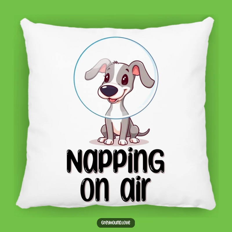 Funny Booping Greyhound Pillow: Soft Cuddles, Playful Charm, A Cozy Funny Gift!