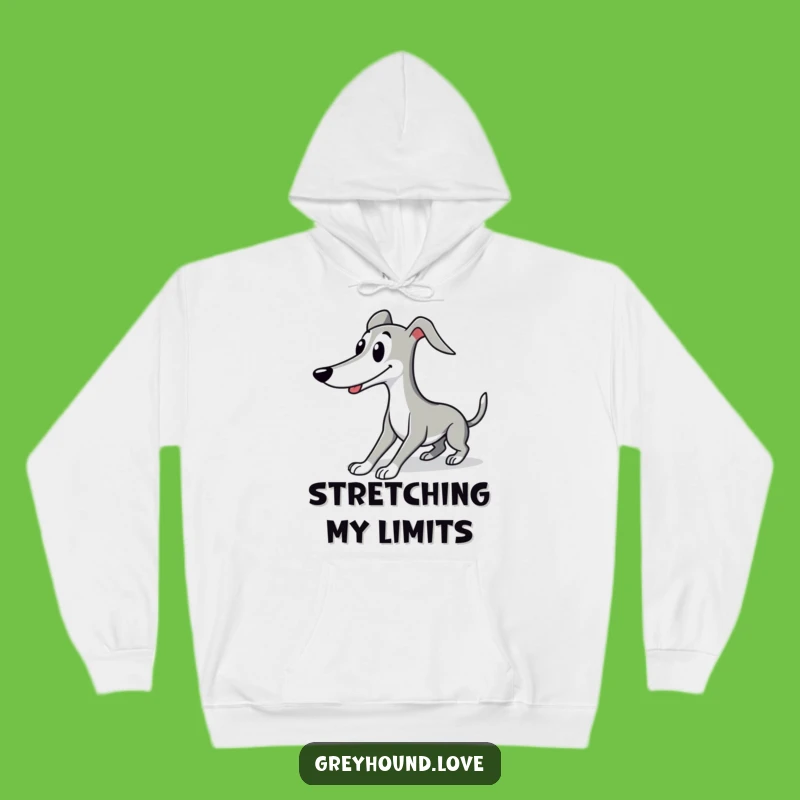 Funny Greyhound Hoodie: Cozy Dog Sweatshirt, Relaxing Gift