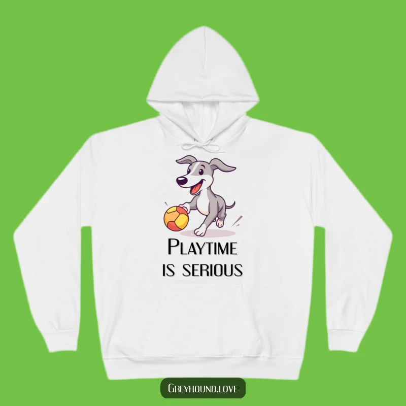 Funny Greyhound Hoodie: Cozy Dog Sweatshirt, Paw-some Gift Idea