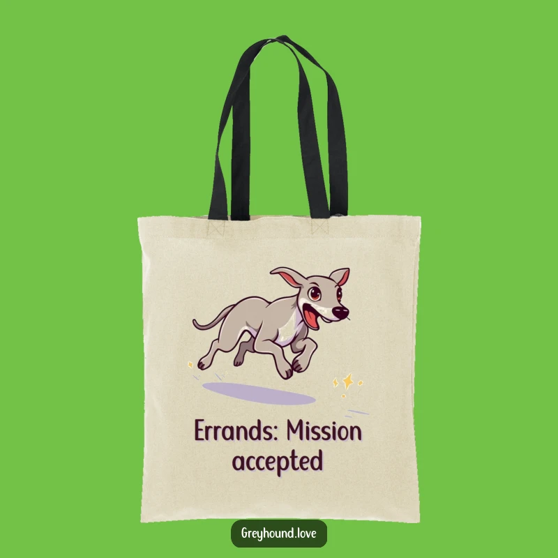 Funny Greyhound Goal Tote Bag - Carry Your Ambition, Great Gift!